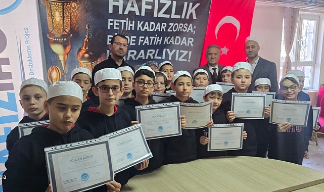 "Hafızlığa İlk Adım" programını düzenledi