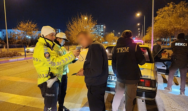 Karaman'da suça karışan şahıslar polisin radarından kaçamıyor 