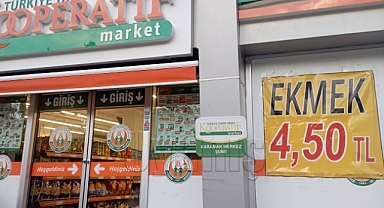 Karaman'da Zincir Marketler Ekmeği 4,50-5,50 Liradan Fırınlarda 10 Liradan Satılıyor