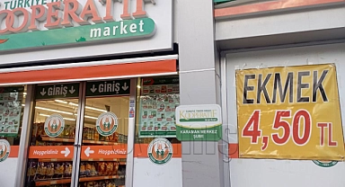 Karaman'da Zincir Marketler Ekmeği 4,50-5,50 Liradan Fırınlarda 10 Liradan Satılıyor