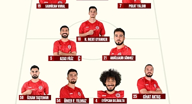 Karaman FK’nın Menemen FK karşısındaki ilk 11’i açıklandı