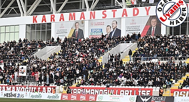 Karaman FK'nın Taraftar Sayısı Her Geçen Gün Artarak Büyüyor. Karaman FK'nın 9 iç saha maçını 53 bin 83 taraftar izledi