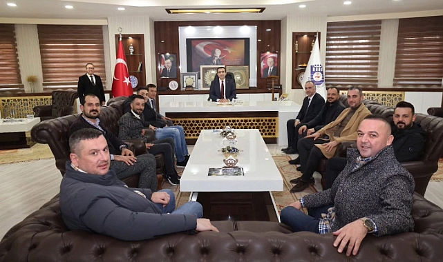 Karaman FK Yönetiminden Kalaycı'ya ziyaret