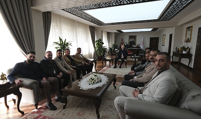 Karaman FK Yönetiminden Vali Çiçekli'ye ziyaret