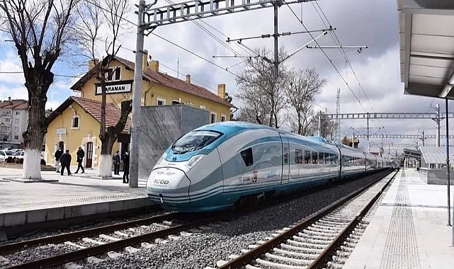 Karaman-Konya Hızlı Tren Hattı 25 bin ton Karbon Emisyonu Tasarrufu Sağladı