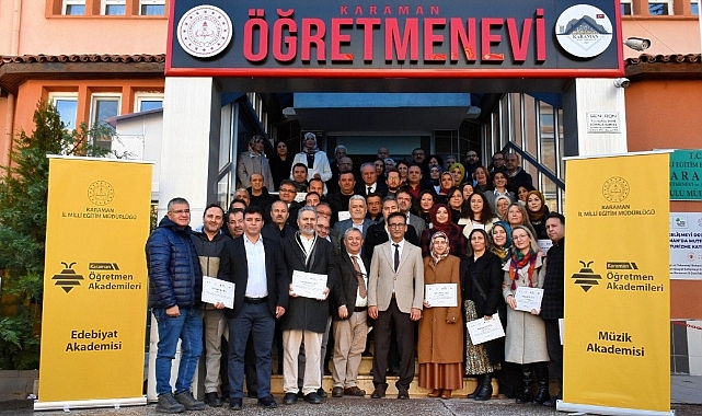 Karaman Öğretmen Akademileri İlk Dönemini Başarıyla Tamamladı