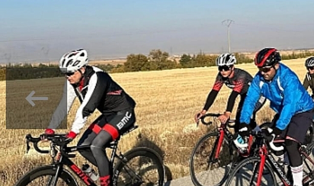 Karaman Valisi Çiçekli bisiklet kazası geçirdi