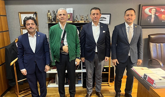 Karaman Valisi Çiçekli, TBMM'de Milletvekillerini ziyaret etti