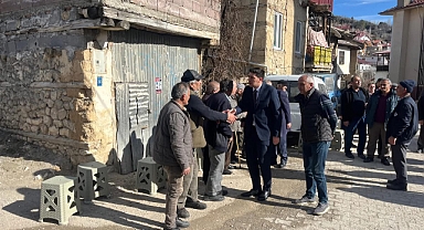 Kaymakam Erdoğan Katranlı köyünü ziyaret etti