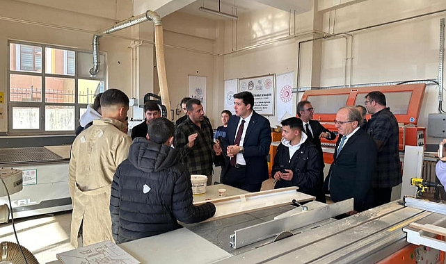Kaymakam Erdoğan Okul Ziyaretlerine Devam Ediyor