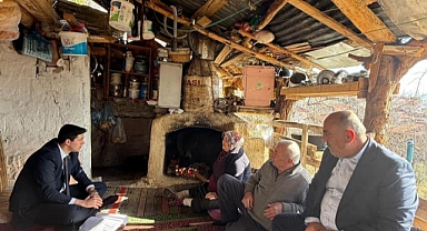 Kaymakam Erdoğan, vatandaşın evine konuk oldu
