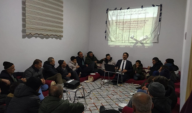 "Kış Mümin'in Baharıdır" sohbet buluşması düzenlendi