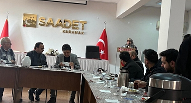 Saadet Partisi'nden Gazetecilere Özel Program