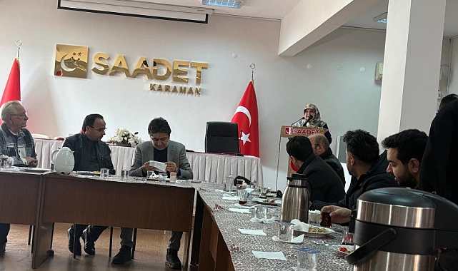 Saadet Partisi'nden Gazetecilere Özel Program