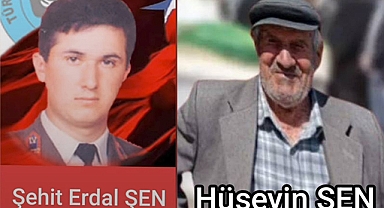 Şehit Erdal Şen’in Babası Vefat etti
