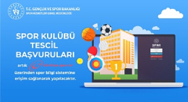 Spor Kulübü Tescilleri Artık e-Devlet'te