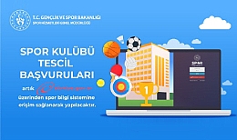 Spor Kulübü Tescilleri Artık e-Devlet'te