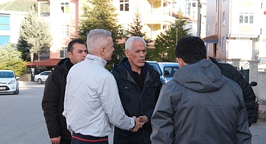 Vali Çiçekli’den Emniyet Müdürüne taziye ziyareti