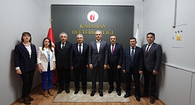 Vali Çiçekli’den Karaman Defterdarlığı’na Ziyaret