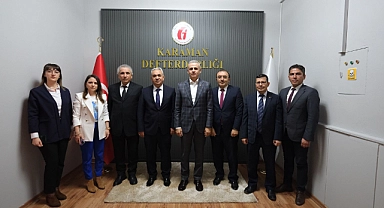 Vali Çiçekli’den Karaman Defterdarlığı’na Ziyaret