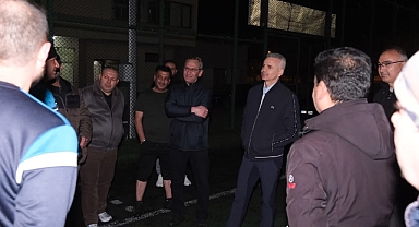 Vali Çiçekli, gençlerin isteğine kayıtsız kalmadı