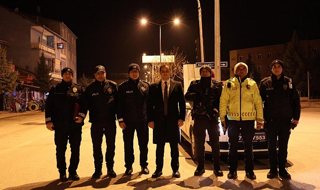 Vali Çiçekli ve Kaymakamlardan yeni yıl mesaisi
