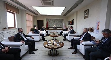 Vali Çiçekli'den İl Millî Eğitim Müdürlüğüne Ziyaret