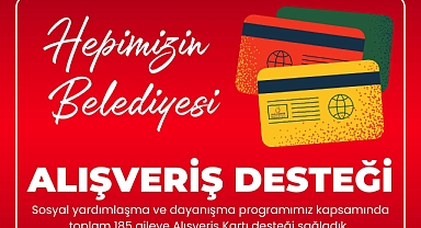 Akçaşehir Belediyesi’nden 185 Aileye Alışveriş Kart Desteği