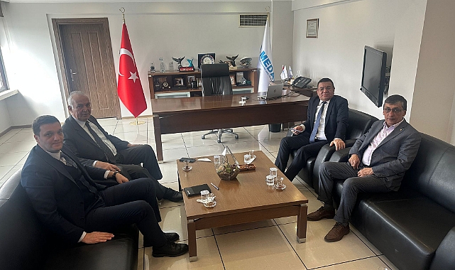 Borsa Başkanı Çavaş, Kooperatifin elektrik sorununu MEDAŞ Genel Müdürü Uçmazbaş’a İletti