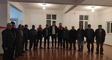 Çamlıca Köyünde Akşam Toplantıları Yapıldı