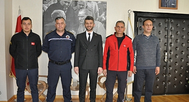 Ermenek Belediyesi İtfaiye Personeline Yangın Eğitimi Verildi