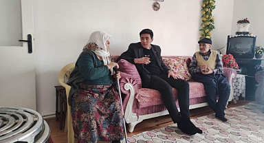 Evlerinde Kaymakam ağırladılar