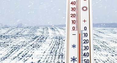 Karaman'da termometreler eksi 13'ü gösterdi