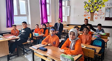 Kaymakam Avcı'dan Okul Ziyareti