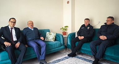 Kaymakam Avcı Şehit Aileleri ve Gazileri Ziyaret Etti