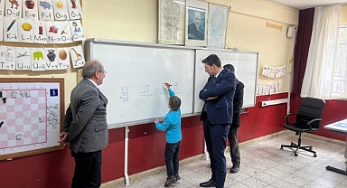 Kaymakam Erdoğan Okul Ziyaretlerini Sürdürüyor