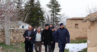 Kaymakam İlkay Hüyükburun ve Saray Köylerindeydi