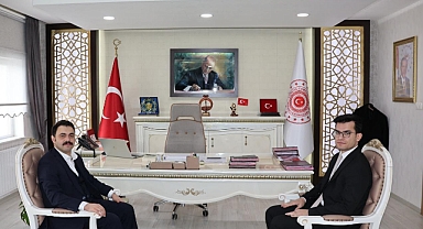 Kaymakam İlkay'ı ziyaret ettiler