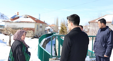 Kaymakam İlkay köy ziyaretlerini sürdürüyor
