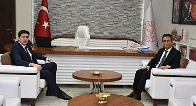 Kaymakamdan İl Müdürlerine ziyaret