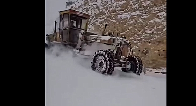 Köylerde kar kalınlığı 30-40 cm’yi, yükseklerde 50 cm’yi geçti