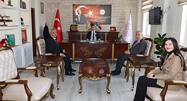 Mal Müdürlerinden Kaymakamlara Ziyaret