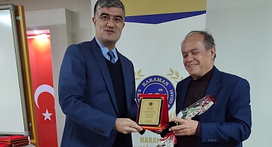 Meslekte 30 yılını dolduranlar plaketle ödüllendirildi