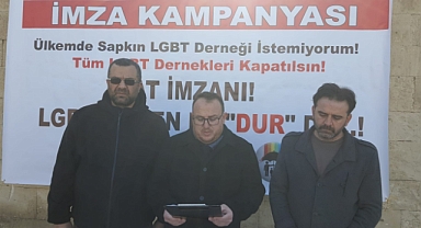 MİL Diyanet-Sen Şubesinden LGBT Derneklerinin Kapatılsın İmza Kampanyası Düzenledi
