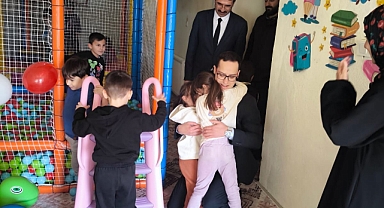 Minik Kursiyerlere Kaymakam sürprizi