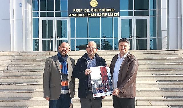 Okulları ziyaret ederek öğrencileri yarışmalara davet ettiler