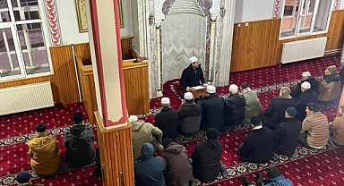 Sarıveliler'de sabah namazı buluşması düzenlendi