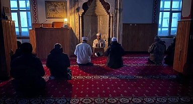 Sarıveliler'de sabah namazı buluşması düzenlendi