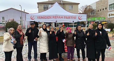 Stant kurularak üye kaydı yaptılar