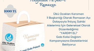 Ülkü Ocakları'nın gönüllere dokunan kampanyası için çalışmalar başladı